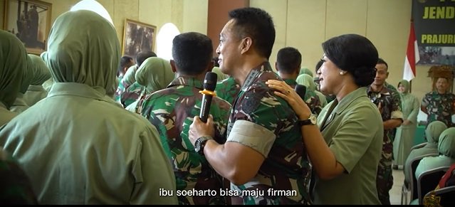 panglima tni amp istri razia ibu ibu persit yang gemuk ending nya bikin ketawa semua