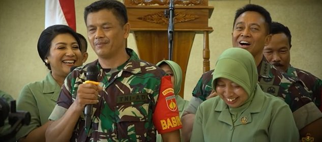 panglima tni amp istri razia ibu ibu persit yang gemuk ending nya bikin ketawa semua