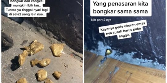 Beli Rumah Tua, Pria Ini Temukan Kepingan Emas