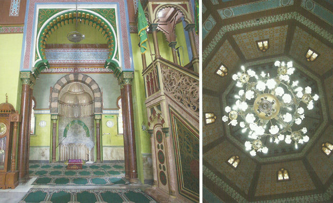 berkunjung ke masjid azizi di tanjung pura saksi peninggalan sejarah kesultanan langkat