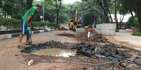 Tiga Skema Pembangunan Sumur Resapan di Jakarta