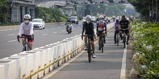 Pemprov DKI Kembali Anggarkan Jalur Sepeda di RAPBD 2023, Kini jadi Rp7,5 M