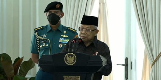 Tidak Hadir di KTT G20, Wapres Ma'ruf Amin Beri Jawaban