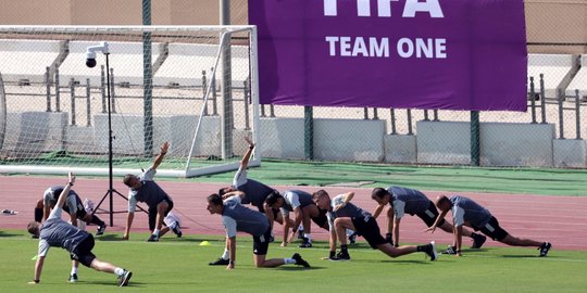 Intip Latihan Para Wasit Piala Dunia 2022