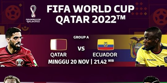 SCTV dan Vidio Siarkan Opening Ceremony Piala Dunia 2022 Qatar secara Eksklusif