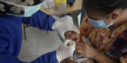 Pemerintah Tetapkan Temuan Kasus Polio Kejadian Luar Biasa