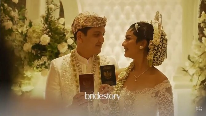 resmi jadi suami istri intip momen bahagia glenca chysara dan rendi john
