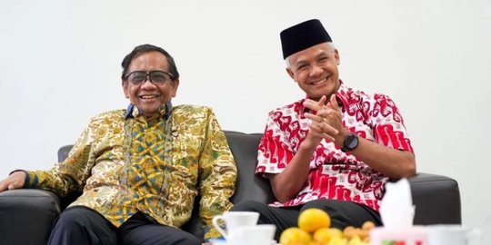 Mahfud Bertemu Ganjar, Apa yang Dibicarakan?