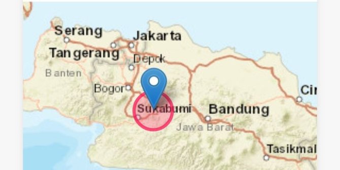 Guncangan Gempa Magnitudo 5 6 Di Cianjur Terasa Hingga 15 Wilayah