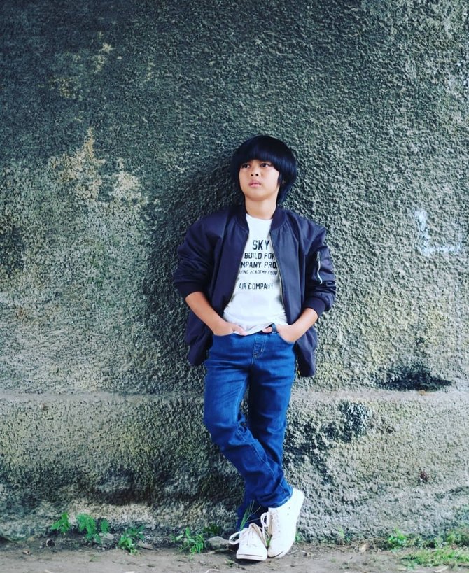 berusia 11 tahun ini gaya kece jerico gowtama pemain pintu berkah