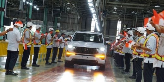 Kapasitas Produksi All New Toyota Kijang Innova Zenix Disiapkan 6.000 Unit per Bulan