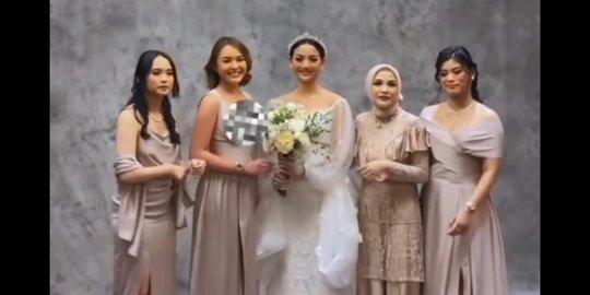 Jadi Bridesmaid di Pernikahan Glenca Chysara, Penampilan Amanda Manopo jadi Omongan