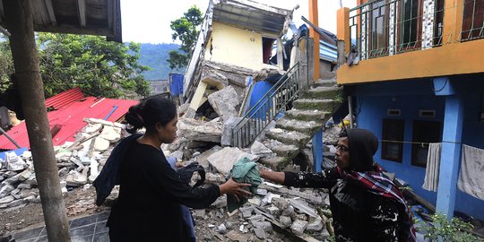 Pemerintah Janji Bangun Kembali Rumah Warga Rusak Imbas Gempa Cianjur