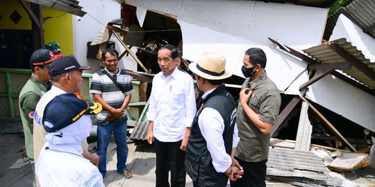 Jokowi Perintahkan Menteri PUPR Buat Rumah Anti Gempa untuk Korban di Cianjur