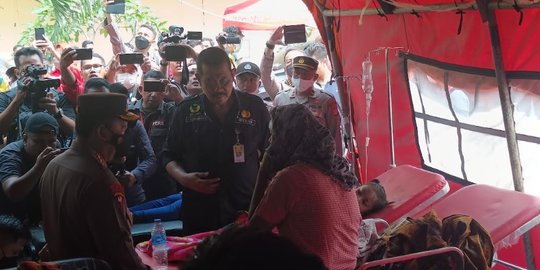 Kapolri Datangi RSUD Cianjur, Besuk Korban Gempa Hingga Cek Kelengkapan Alat Medis