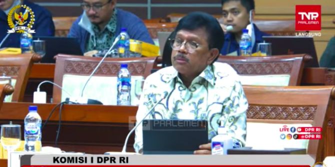 Di Depan DPR, Menkominfo Paparkan Evaluasi Penerapan ASO