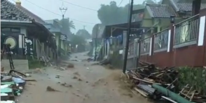 CEK FAKTA: Benarkah Video Banjir Usai Gempa di Cianjur, Ini Faktanya