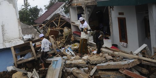 Laporan Kerusakan Akibat Gempa Cianjur: 124 Rumah Ibadah dan 31 Sekolah Rusak