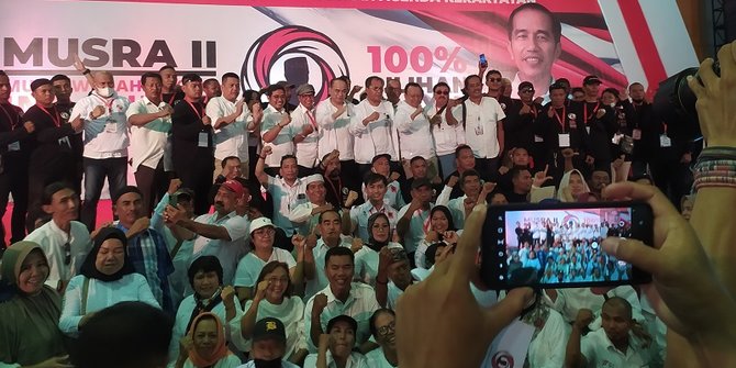 Daftar Capres-Cawapres Hasil Musra Relawan Jokowi di Banten dan Sulsel