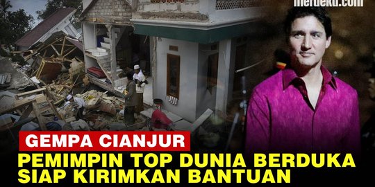 VIDEO: Gempa Cianjur jadi Sorotan Dunia, Pemimpin Negara Besar Siap Kirimkan Bantuan