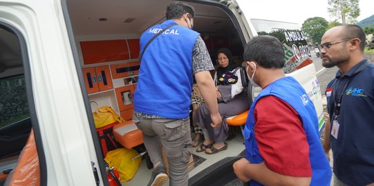 Pemulihan Gempa Cianjur, Tim Medis Pertamedika IHC Layani Keluhan Kesehatan Warga