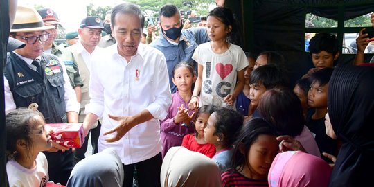 Jokowi Ungkap Dua Kendala Distribusi Logistik Korban Gempa Cianjur