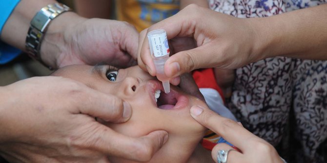 30 Provinsi Berisiko Tinggi Polio, Pakar Dorong Vaksinasi dan Jaga Sanitasi
