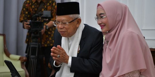 Ma'ruf Amin Minta Masjid Gelar Salat Gaib untuk Korban Gempa Cianjur