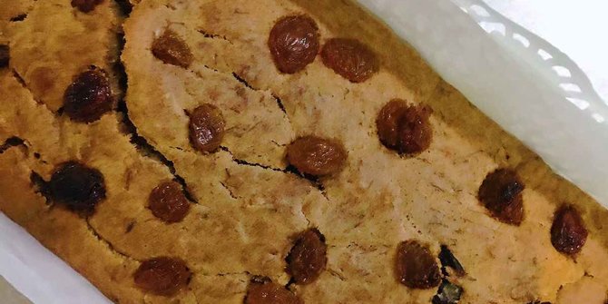 Kismisnya Melimpah, Cobain Enaknya Raisins Honey Banana Bread