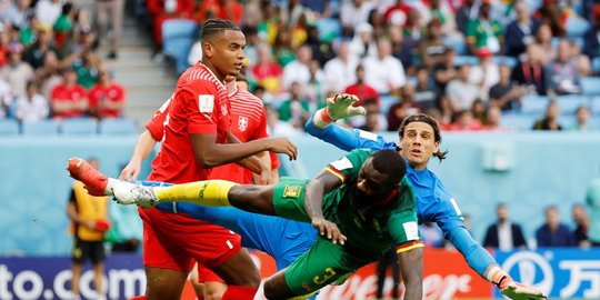 Video: Hasil Piala Dunia Swiss vs Kamerun, Berjalan Alot dan Banyak Peluang