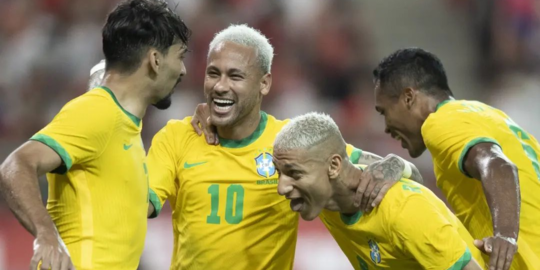 Video: Hasil Piala Dunia Brasil vs Serbia, Dua Gol Indah Terjadi