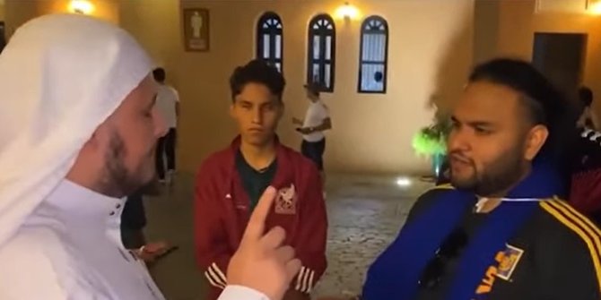 Setelah Nonton Bola Dunia di Qatar, Suporter Meksiko Mualaf Memeluk Agama Islam