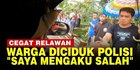 VIDEO: Dicomot Polisi, Ini Tampang Lesu Warga Cegat Relawan Bantuan Gempa Cianjur