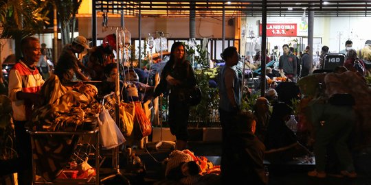 Gempa Cianjur, Tujuh Kantong Jenazah Dibawa ke RSUD Sayang