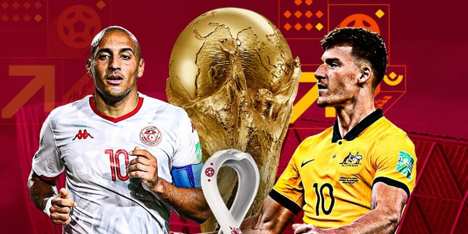 Prediksi Tunisia vs Australia di Grup D Piala Dunia: Socceroos Tak Mau Jadi Pelengkap
