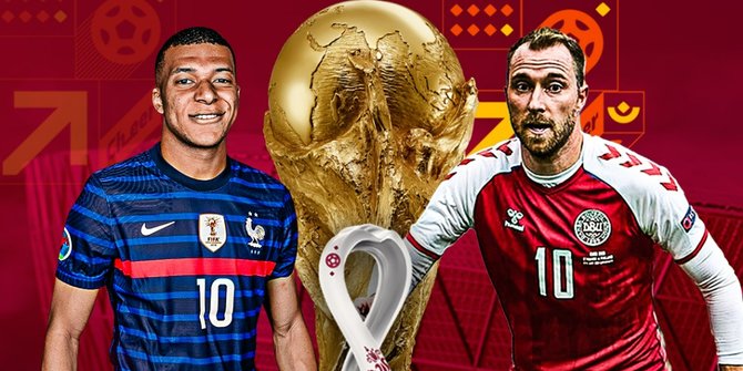 Prediksi Prancis vs Denmark di Grup D Piala Dunia 2022: Adu Kuat Raksasa Eropa