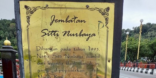 Romansa Kasih tak Sampai Sepanjang Jembatan Siti Nurbaya