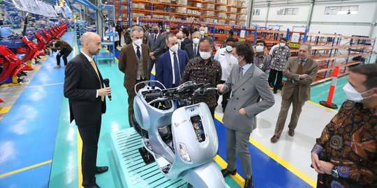Piaggio Group Bangun Pabrik Vespa di Indonesia
