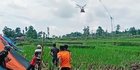 Antusiasme Warga Desa Terpencil Korban Gempa Cianjur Dapat Bantuan dari Helikopter