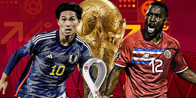 Prediksi Jepang vs Kosta Rika di Grup E Piala Dunia: Misi Jepang Pulangkan Kosta Rika