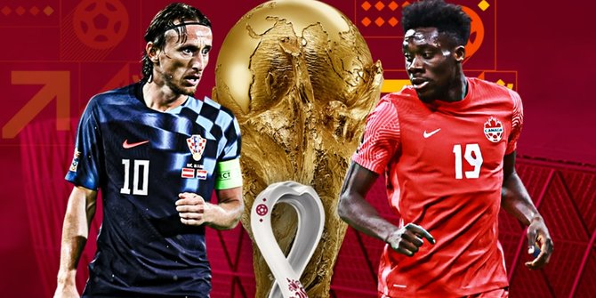 Prediksi Kroasia vs Kanada di Grup F Piala Dunia: Kroasia Pantang Hilang Poin Lagi