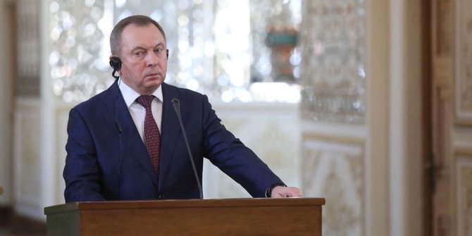 Menteri Luar Negeri Belarusia Meninggal Secara Mendadak