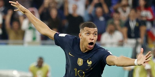 Aksi Spektakuler Mbappe Loloskan Prancis ke Babak 16 Besar Piala Dunia 2022