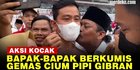 VIDEO: Momen Gibran Dicium Bapak-Bapak Berkumis saat Acara Relawan Jokowi di GBK