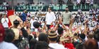 Hadiri Acara Relawan, Jokowi Dinilai Melemah di Mata Parpol