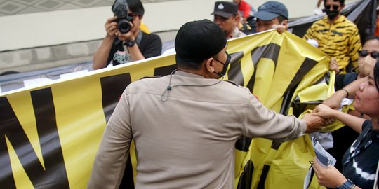 Bubarkan Aksi Tolak RKUHP di CFD Bundaran HI, Ini Penjelasan Polisi