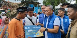 Mendag Zulhas Beri Bantuan Rp2,5 Miliar untuk Korban Gempa di Cianjur