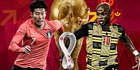 Prediksi Korsel vs Ghana di Grup H Piala Dunia: Lawan Seimbang, Korsel Incar 3 Poin