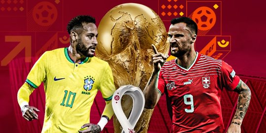 Link Live Streaming Brasil vs Swiss: Berebut Amankan Tiket 16 Besar