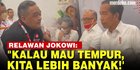VIDEO: Relawan Minta Izin Tempur ke Jokowi, Gemas Ingin Lawan Kubu Serang Pemerintah